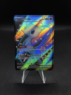 Pokemon TCG Mew ex Paldean Fates 216/091 Shiny Ultra Rare - NM - Image 1