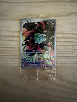 Pokemon Bulbasaur 133/132 Stamped ENHANCED Promo Mega Evolutions Sealed TOPPER - Image 1