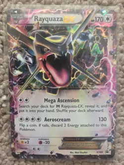 Rayquaza ex XY69 Pokemon Black Star Promo Holo - Image 1