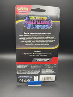 Pokemon TCG Phantasmal Flames Blister & Coin Pack Cottonee Promo Card - Sealed - Image 2