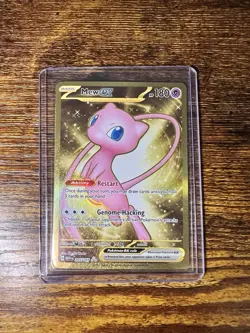 Pokemon TCG Mew EX 205/165Sv: Scarlet & Violet 151 Holo Gold Ultra Rare - Image 1