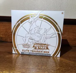 Pokemon Sword and Shield Brilliant Stars ETB ELITE TRAINER BOX FACTORY SEALED - Image 1
