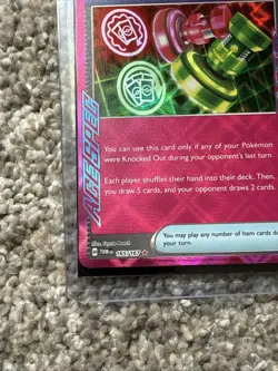 Unfair Stamp Ace Spec Rare Pokemon Twilight Masquerade 165/167 NM - Image 2