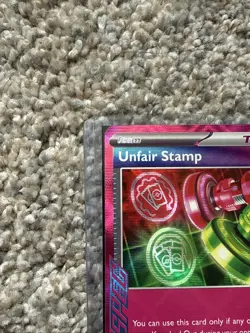 Unfair Stamp Ace Spec Rare Pokemon Twilight Masquerade 165/167 NM - Image 5