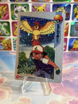 Pokemon Pikachu Vintage Pocket Monsters Vending HOLO Prism Sticker 1998 Nintendo - Image 4