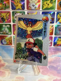 Pokemon Pikachu Vintage Pocket Monsters Vending HOLO Prism Sticker 1998 Nintendo - Image 5