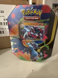 Pokemon TCG Sealed Case of Mega Charizard Tins Factory Sealed 6 Tins - Image 3