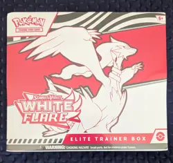 Pokemon Scarlet Violet White Flare Elite Trainer Box 🔥 BNIB | Sealed - Image 1