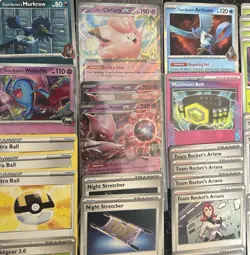 Team Rockets Mewtwo Ex & Spidops - Play Pokemon TCG - Custom Meta Decks Ready - Image 1