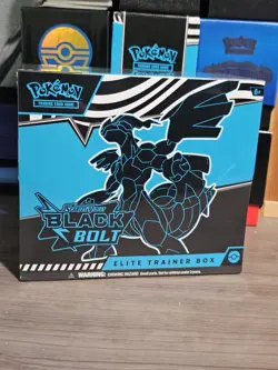 ⚡🖤 BLACK BOLT (ETB) Elite Trainer Box NEW FACTORY SEALED Pokemon 🖤⚡ - Image 1