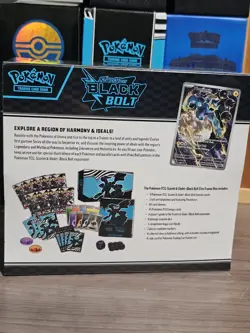 ⚡🖤 BLACK BOLT (ETB) Elite Trainer Box NEW FACTORY SEALED Pokemon 🖤⚡ - Image 2