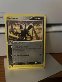 Pokemon TCG Umbreon 24/100 EX Sandstorm Rare Regular 80 HP Stage 1 English - Image 1