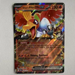 Pokemon - Ethans Ho-Oh EX 039/182 - Destined Rivals Double Rare Pokemon TCG - Image 1
