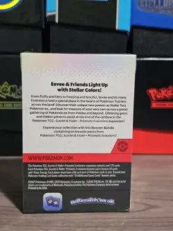 Pokemon TCG: S&V Prismatic Evolutions Booster Bundle (6pks) Factory Sealed - Image 2