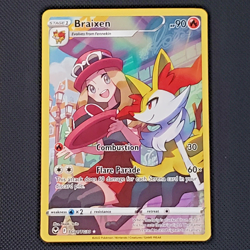 Pokemon TCG - Braixen TG01/TG30 Silver Tempest Trainers Gallery Free Shipping - Image 1