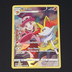Pokemon TCG - Braixen TG01/TG30 Silver Tempest Trainers Gallery Free Shipping - Image 3