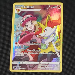 Pokemon TCG - Braixen TG01/TG30 Silver Tempest Trainers Gallery Free Shipping - Image 4
