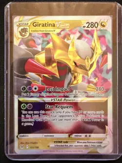 Giratina VSTAR 131/196 Ultra Rare Lost Origin Pokemon TCG NM - Image 1