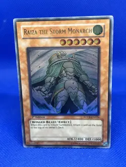 Raiza The Storm Monarch FOTB-EN026 1st Edition Ultimate Rare Vintage Yugioh!... - Image 1