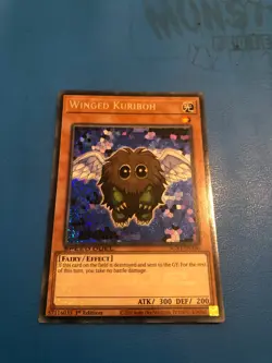 YUGIOH Secret Rare Winged Kuriboh SGX1-ENA06 1st Edition - Image 1
