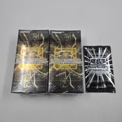 Yu-Gi-Oh OCG LIMIT OVER COLLECTION THE HEROES Box x2 w/ Bonus 1 Pack Japanese - Image 3