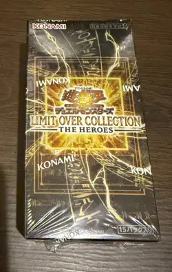 Yu-Gi-Oh! OCG LIMIT OVER COLLECTION THE HEROES Box Japanese New Sealed KONAMI - Image 1