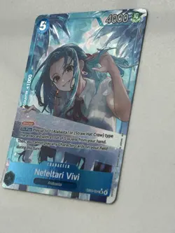 One Piece Nefeltari Vivi Alt Art EB03 EB03-024 Blocker Holo Character 4000 - Image 2