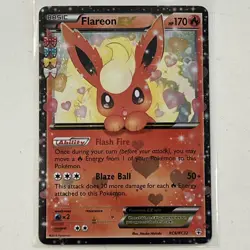 Pokemon TCG Flareon EX RC6/32 Generations: Radiant Collection HOLO LP - Image 1