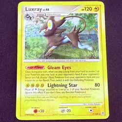 Pokemon TCG Diamond & Pearl Holo Rare Luxray 7/130 - Image 1