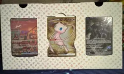 Pokemon TCG 151 UPC Promo Set Mew 053, Mewtwo 052, Metal Mew 205 New Sealed - Image 1