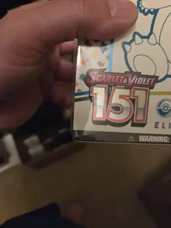Pokemon Center 151 Elite Trainer Box Pokemon TCG PC ETB Tear - Image 3