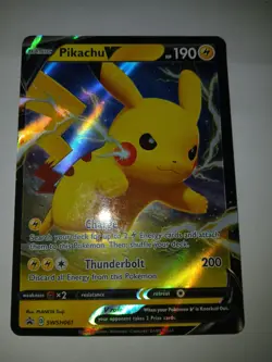 Pikachu V SWSH061 - LP-NM - Pokemon - Black Star Promo - PLANETA Tsuji - Image 1