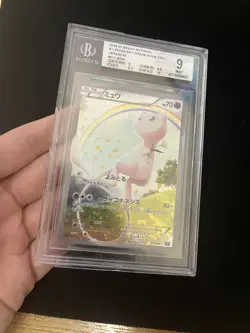 Mew 017/036 BGS 9 MINT Pokemon Full Art Japanese Dream Shine CP5 1st Edition - Image 3