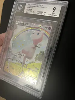 Mew 017/036 BGS 9 MINT Pokemon Full Art Japanese Dream Shine CP5 1st Edition - Image 4