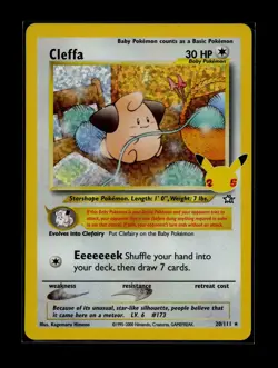2021 Pokemon SWSH Celebrations Cleffa Classic Collection #20/111 NM - Image 1