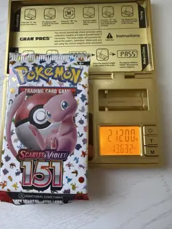 Pokemon TCG Scarlet & Violet 151 Booster Pack Unopened Mew English New Sealed 4521329346045 - Image 1