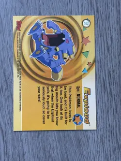 Pokemon Topps Exploud #32 - Image 2