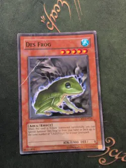 DES FROG - CRV-EN026 - UNLIMITED EDITION - MP Crease - YU-GI-OH CARD - Image 1