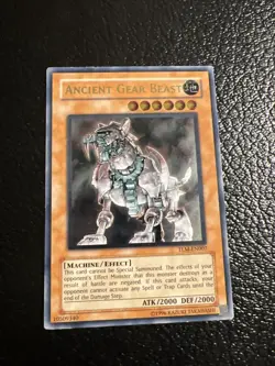 Yugioh Ancient Gear Beast TLM-EN007 Ultimate Rare Unlimited Edition MP - Image 1