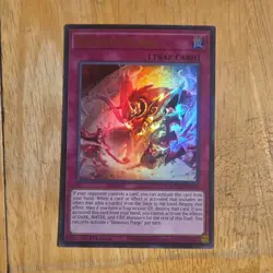 Yu-Gi-Oh! Konami Dominus Purge Trap Holo 1st Ed Maze of Muertos MZMU-EN125 - Image 1