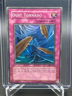 Yugioh TCG Dust Tornado PSV-011 Vintage Holo MP/HP - Image 1