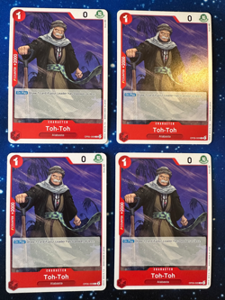 One Piece Card Game OP05 Awakening Of A New Era Commons x4 Playset - Image 2