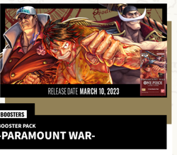 One Piece Card Game Paramount War OP02 Uncommons - Image 1