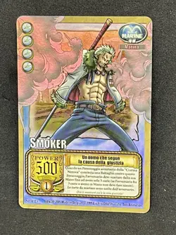 ONE PIECE TCG SMOKER - UN UOMO CHE SEGUE LA CAUSA SB-C25 HOLO ITA NM - Image 1