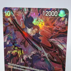 Shanks English Version 2nd Anniversary Set OP09-004 One Piece Promo Card NM - Image 2