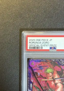 PSA 10 Zoro ST21-015 Flagship Battle 2025 Top 8 Prize ONE PIECE Card Japanese - Image 3