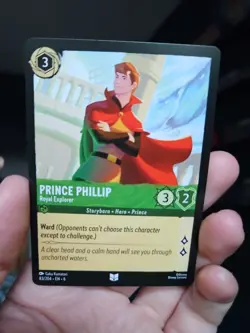 83/204 PRINCE PHILLIP ROYAL EXPLORER AZURITE SEA UNCOMMON DISNEY LORCANA CARD - Image 1