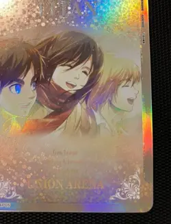 UNION ARENA Attack on titan UA23BT/AOT-1-AP05 JP NM 6/28 released - Image 5