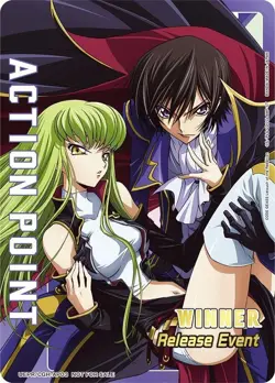 C.C. Lelouch Lamperouge Action Point Winner - UEPR /CGH-AP03 NM - Union Arena - Image 1