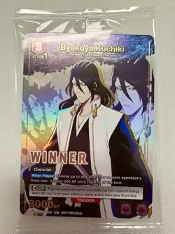 Byakuya Kuchiki Union Arena Winner Card - BLC-1-049 - Sealed - Image 1